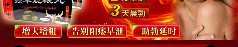 虫草鹿鞭丸